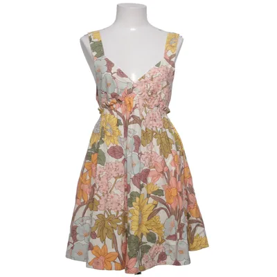 Dress (Yellow, Pink, Blue) from Sézane Linen, Recycled cotton, Viscose