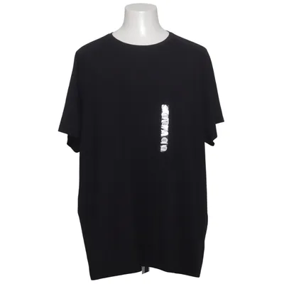 T-shirt (Black) from Dressmann Cotton, Elastane, Polyester