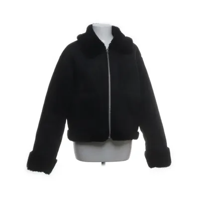 Shearling jas (Zwart) van Weekday Polyester