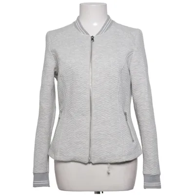 Bomber jacket (Gray) from Oui Cotton, Polyester