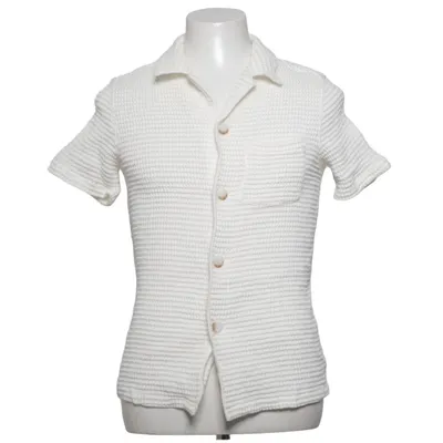 Short sleeve shirt (White) from Ciszere Cotton