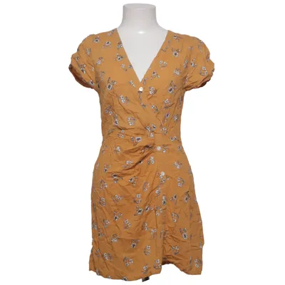 Slå-om-kjole (Gul, Flerfarvet) fra Bamboo Blonde Viscose