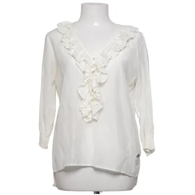 Bluse (Weiß) von Copenhagen Luxe Baumwolle, Seide