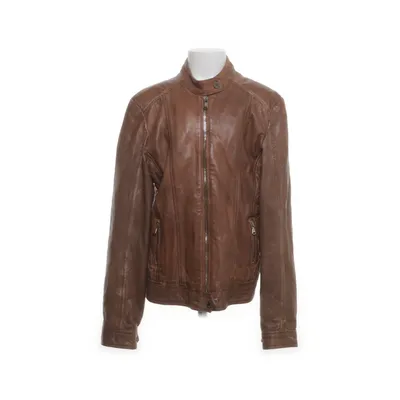 Leren jack (Bruin) van Massimo Dutti Leer