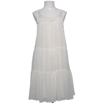 Kjole (Hvid) fra H&M Conscious Collection Genanvendt polyester