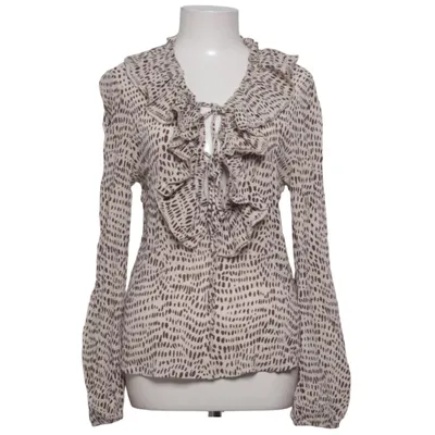 Blouse (Beige, Bruin) van Betty & Co Nylon, Viscose