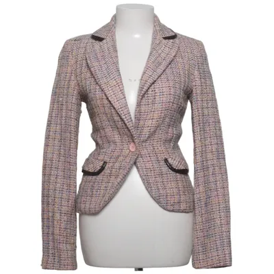 Blazer (Pink, Flerfarvet) fra Kookaï Acetat, Akryl, Bomuld, Polyamid, Polyester, Viscose, Uld