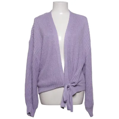 Cardigan cache-cœur (Violet) de Ambika Acrylique, Coton, Modal