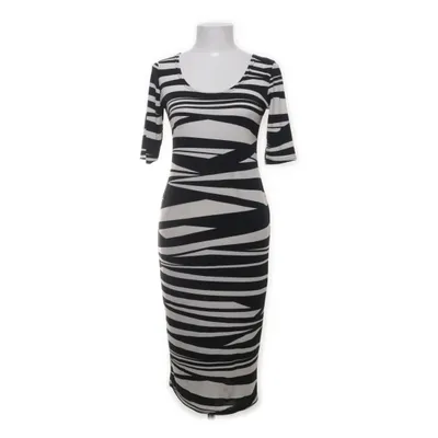 Mammaklänning (Svart, Vit) från ASOS Maternity Elastan, Polyester