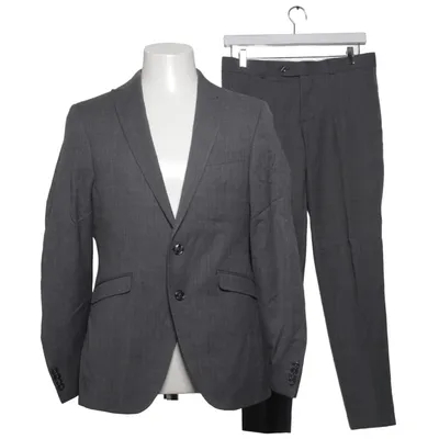 Kostym (Grå) från Barutti Polyester, Viskos, Ull