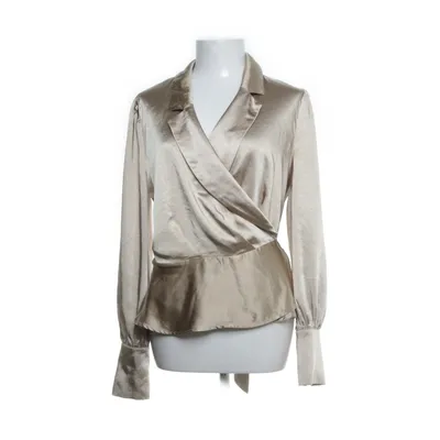 Wrap blouse (Gold) from Neo Noir Polyester, Elastane