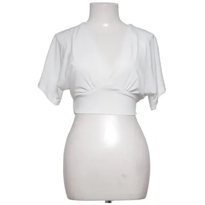Crop top (Wit) van Voyelles Elastaan, Polyester
