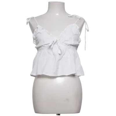 Crop top (Hvid) fra Loavies Bomuld, Polyester