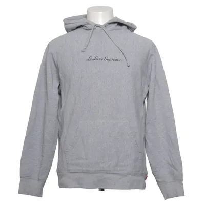 Huvtröja (Grå) från Supreme Bomull, Polyester