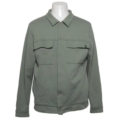 Overshirt (Green) from Premium by Jack & Jones Cotton, Elastane, Polyamide