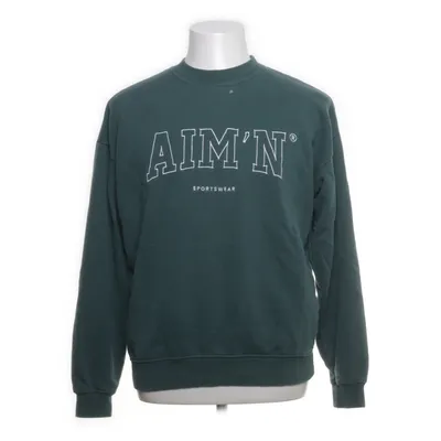Sweatshirt (Grøn) fra Aim'n Bomuld, Polyester