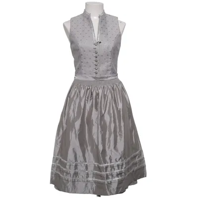 Dirndl (Gray) from Wenger Cotton, Metallic fiber, Polyester, Wool