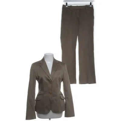 Kostym (Beige) från Zara Woman Bomull, Elastan, Viskos, Polyester