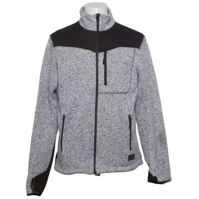 Fleecejacke (Grau, Schwarz) von Bluewear Elasthan, Polyester