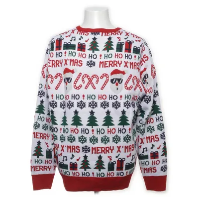 Pull de Noël (Rouge, Blanc, Vert) de Livergy Acrylique