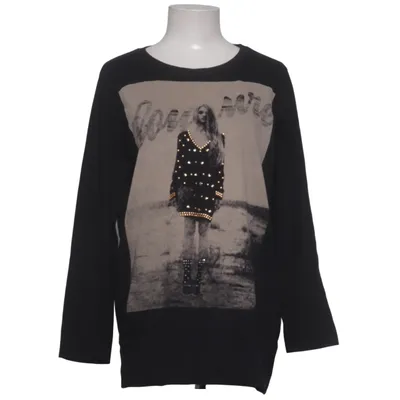 Sweatshirt (Sort) fra Ladies Wear Bomuld