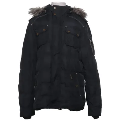 Winterjas (Zwart) van Dreimaster Acryl, Dons, Veer, Polyamide, Polyester