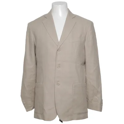 Blazer (Beige) fra Madison Avenue Bomuld, Linned, Polyester