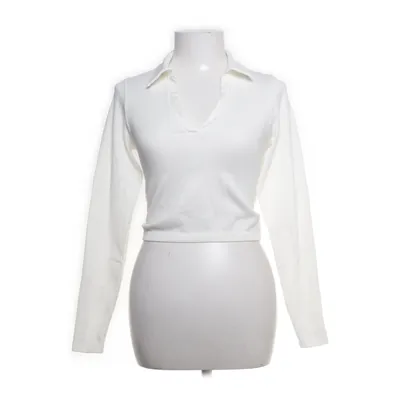 Top (White) from Stradivarius Elastane, Polyamide