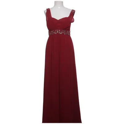 Aftenkjole (Rød) fra Cotton Club Elastan, Polyester