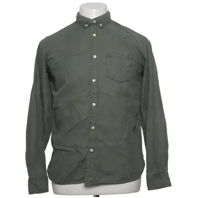 Chemise (Vert) de Knowledge Cotton Apparel Coton biologique