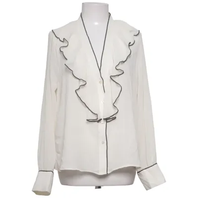 Bluse (Hvid) fra Zara Polyester