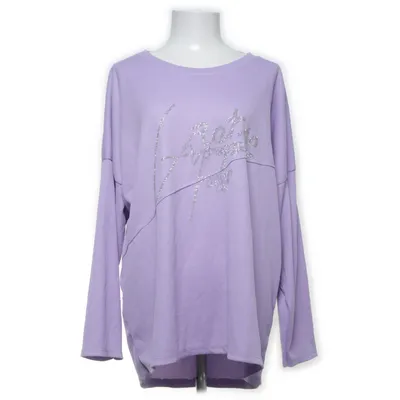 Långärmad t-shirt (Lila) från New Collection Elastan, Viskos