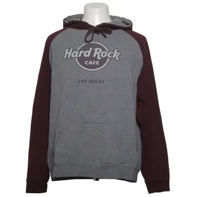 Hættetrøje (Grå, Rød) fra Hard Rock