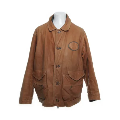 Leather jacket (Brown) from Petroff