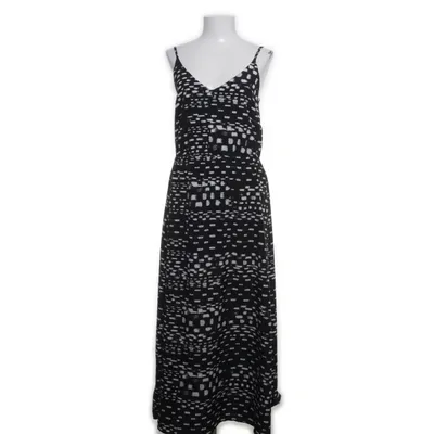 Maxikjole (Sort, Hvid) fra Kiomi Polyester