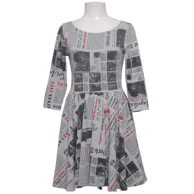Dress (Gray) from By o la la..! Cotton, Elastane