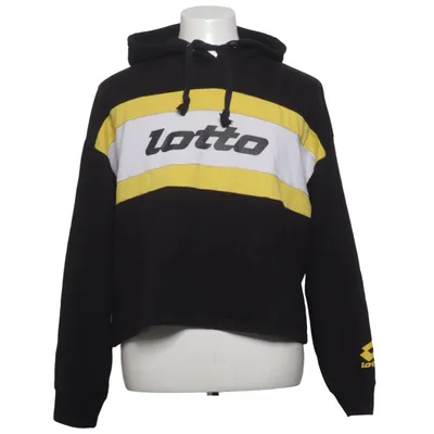 Capuchon sweater (Zwart, Geel, Wit) van Lotto