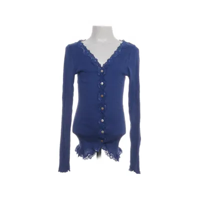 Cardigan (Blue) from Rosemunde Cotton, Elastane, Polyamide, Silk