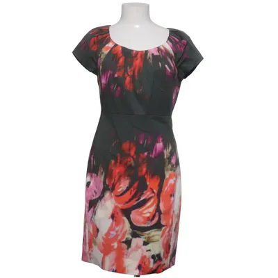 Robe (Noir, Multicolore) de Elie Tahari Coton, Élasthane, Polyester