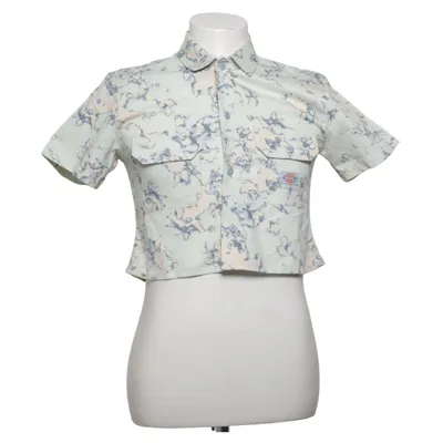 Chemise à manches courtes (Bleu, Beige) de Dickies Coton