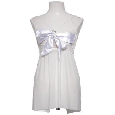 Negligé (Vit) Elastan, Polyester