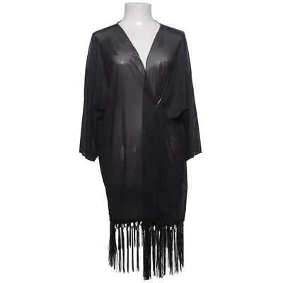 Kimono (Zwart) van Romwe Polyester