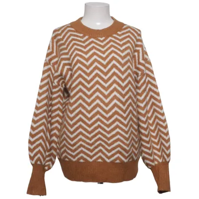 Tröja (Brun, Vit) från Samsa Collection Akryl, Elastan, Polyester