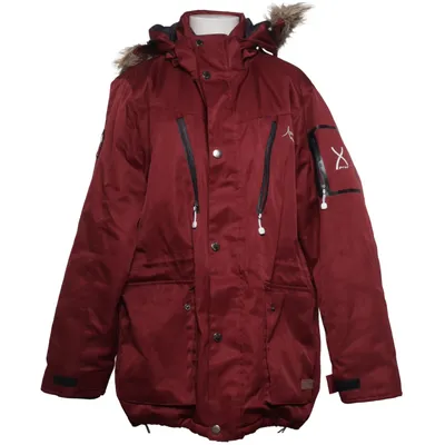 Parkas (Röd) från High Mountain Polyester