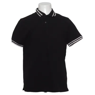 Pikétröja (Svart) från Outfitters Bomull