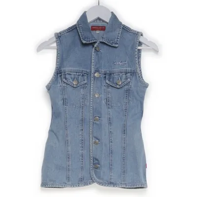 Jeansväst (Blå) från Jackpot by Carli Gry Bomull