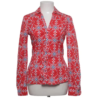 Shirt (Rood, Meerkleurig) van Blutsgeschwister Katoen, Elastaan