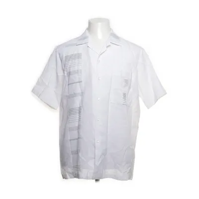Short sleeve shirt (White) from First Polyester, Viscose