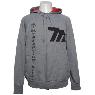 Huvtröja (Grå, Röd) från Makita Polyester, Viskos