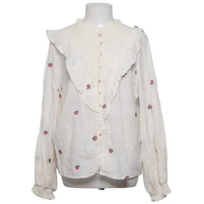 Blouse (Beige, Multicolored) from Atelier Reve Cotton